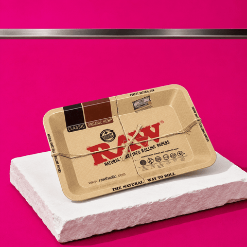 RAW Classic Rolling Tray (Mini) | Shisha Glass