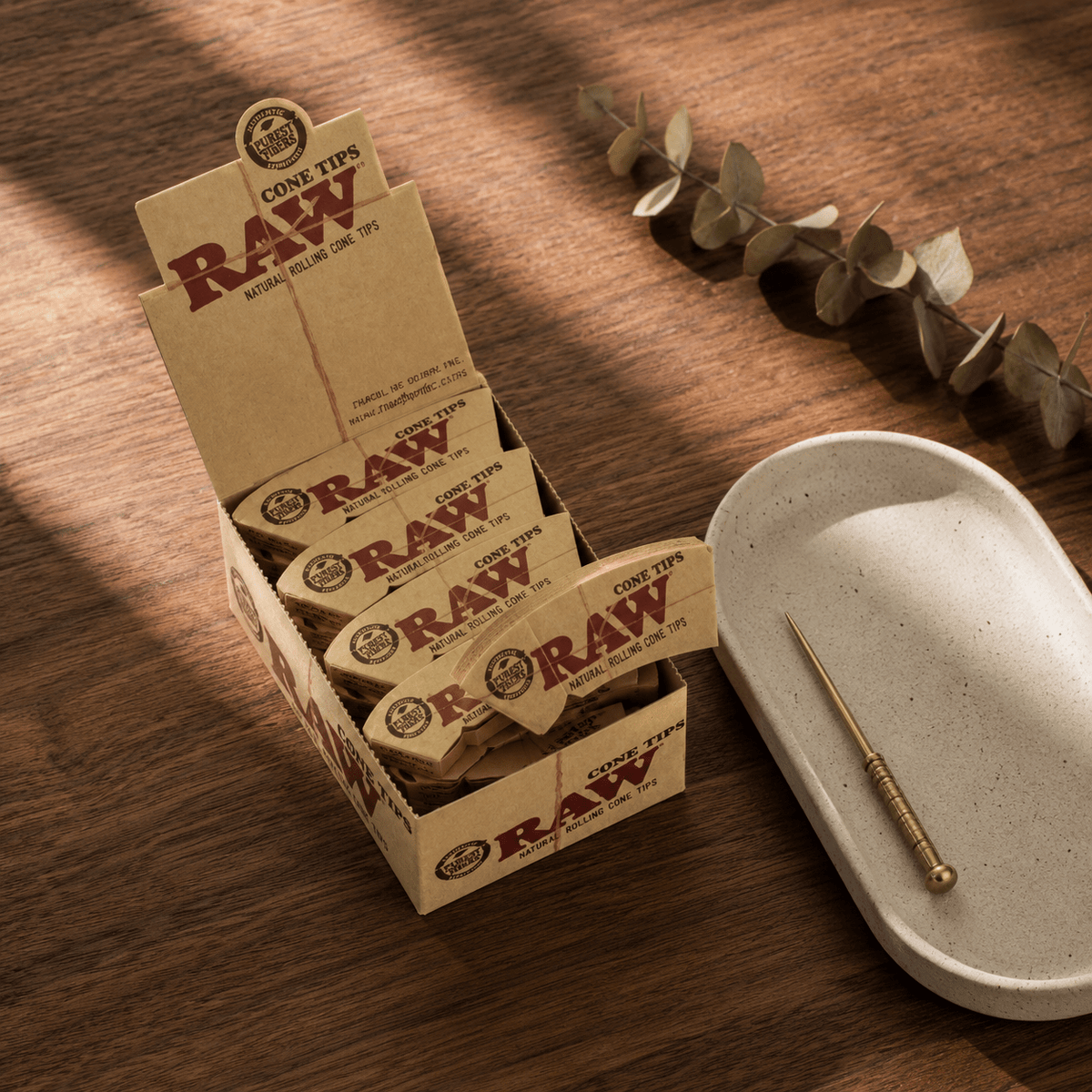 RAW Cone tips Perfecto 32pk | Shisha Glass
