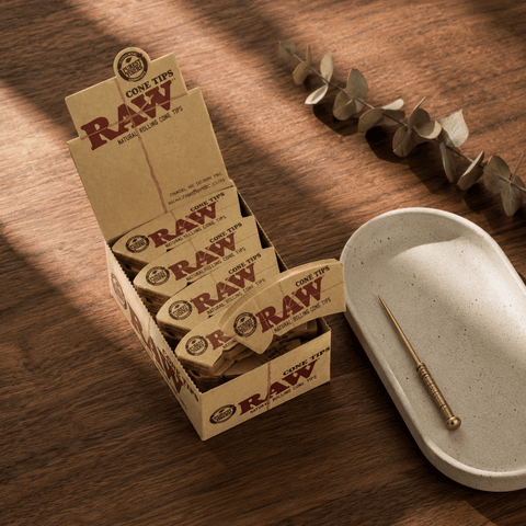 RAW Cone tips Perfecto 32pk | Shisha Glass