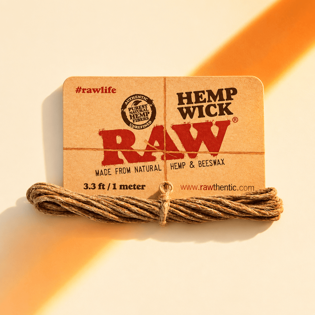RAW Hemp Wick 1mtr | Shisha Glass