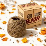 RAW Hemp Wick Ball 250ft | Shisha Glass
