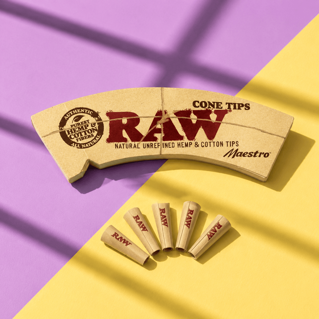 RAW Maestro Cone Tips | Shisha Glass