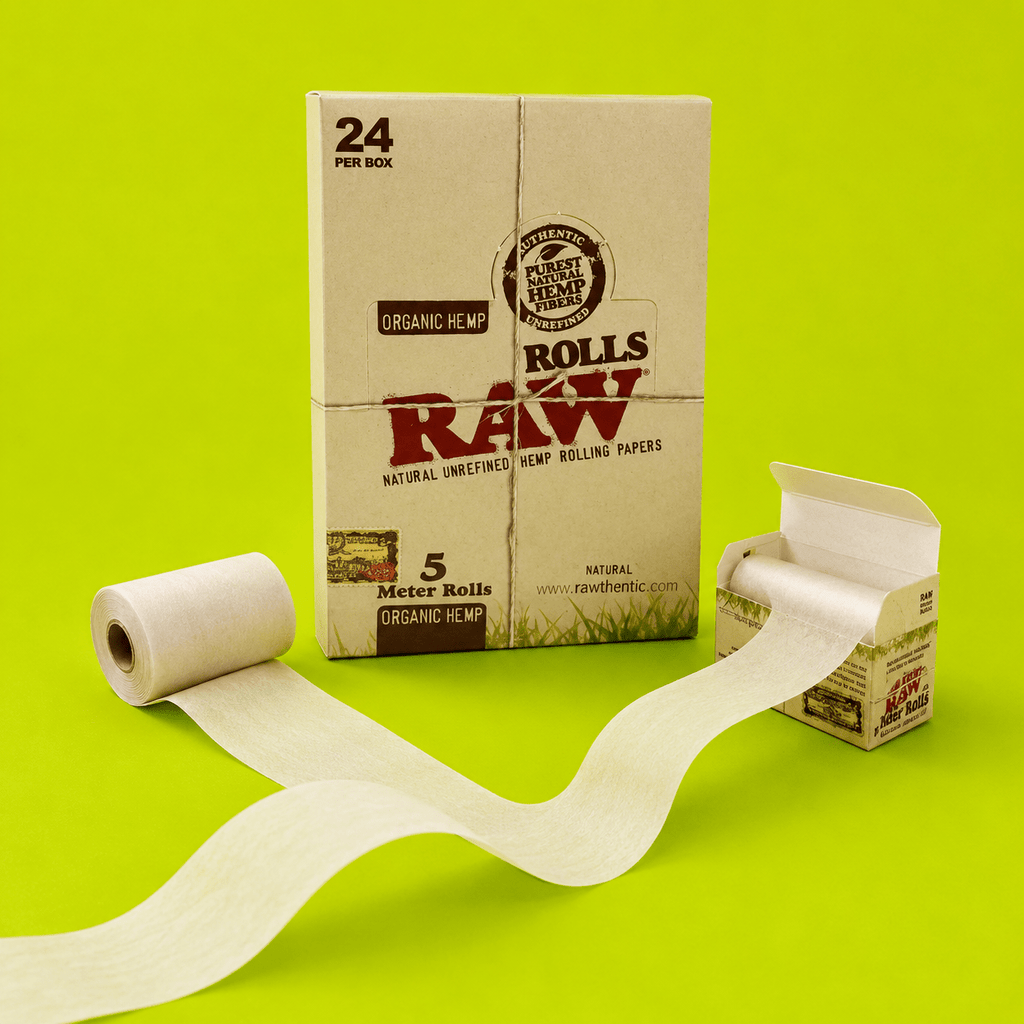 RAW Organic Hemp 5mt Roll | Shisha Glass