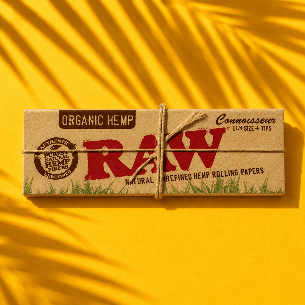 RAW Organic Hemp Connoisseur 1 1/4 | Shisha Glass