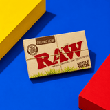 RAW Organic Hemp Single Wide Double Feed (100pks) | Shisha Glass