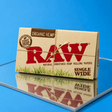 RAW Organic Paper Single Wide | Shisha Glass