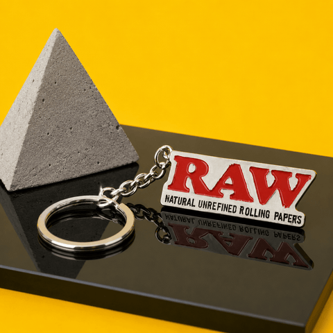 Raw Tiny Key Chain | Shisha Glass