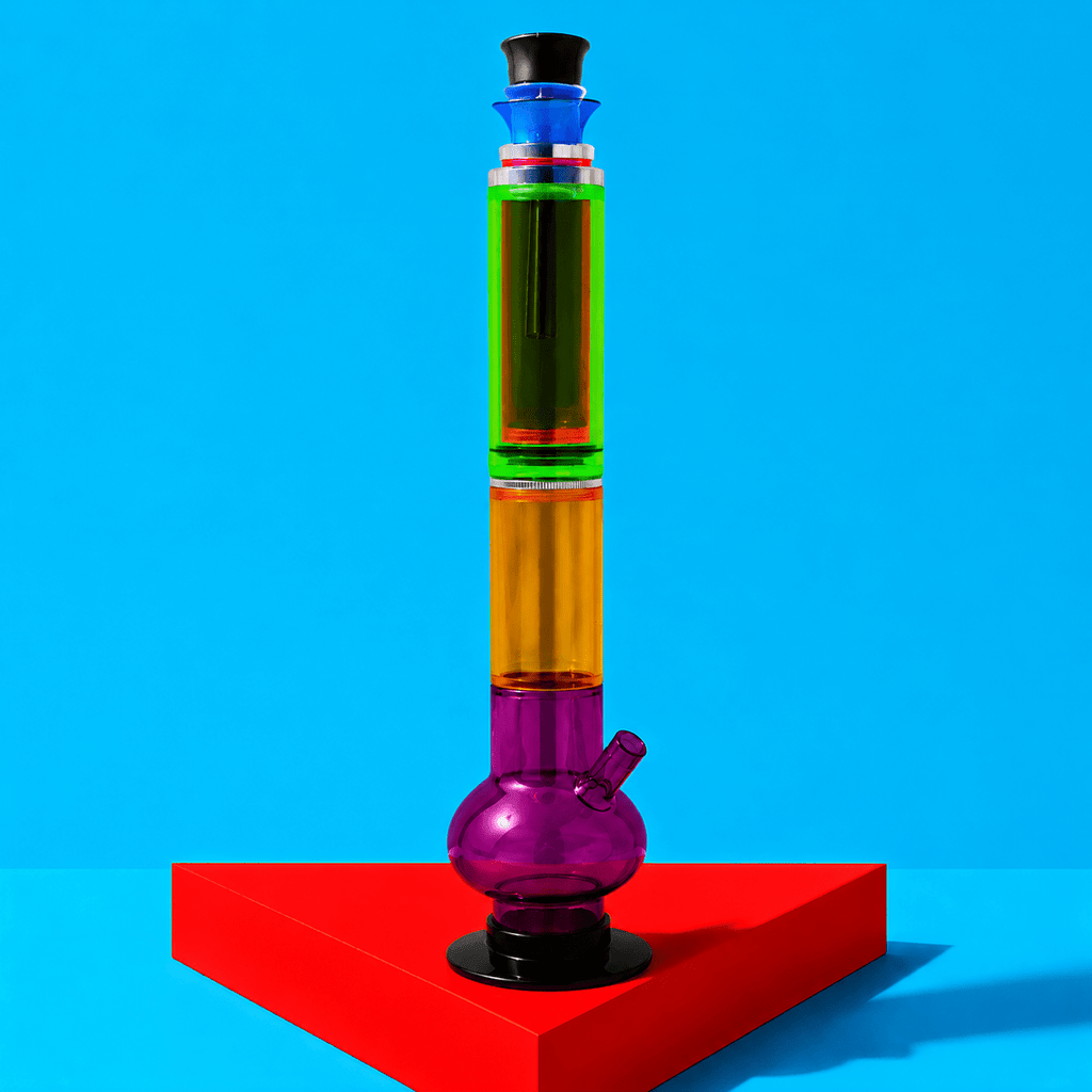 Removable Straight Percolator Waterpipe 47cm | Shisha Glass