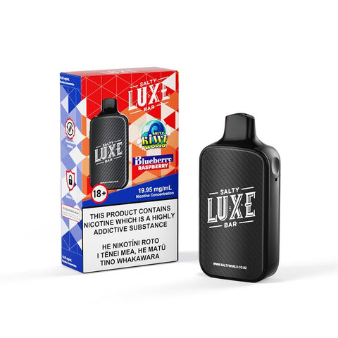 Salty Luxe Bar Blueberry Raspberry Disposable Vape | Shisha Glass