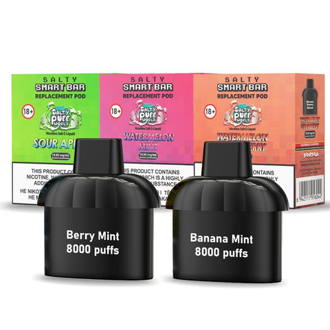 Salty Smart Bar Replacement Pod | Shisha Glass