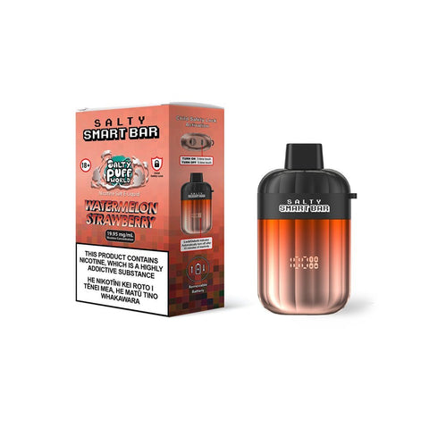 Salty Smart Bar Watermelon Strawberry Disposable Vape | Shisha Glass
