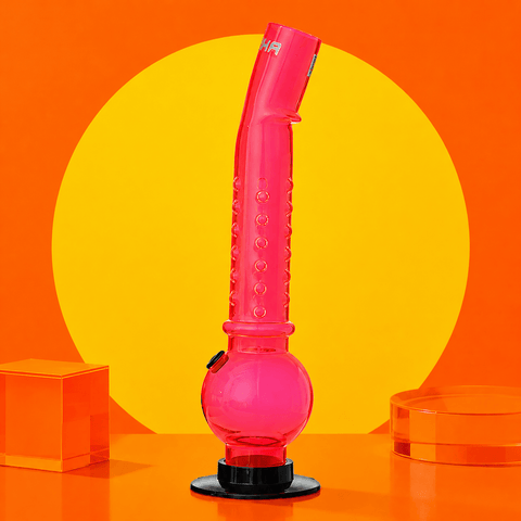 Shisha Glass Acrylic PT6 Round Base Waterpipe 30cm | Shisha Glass