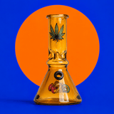 Shisha Glass Beaker Base Ice MN16 Vase Waterpipe 20.3cm | Shisha Glass