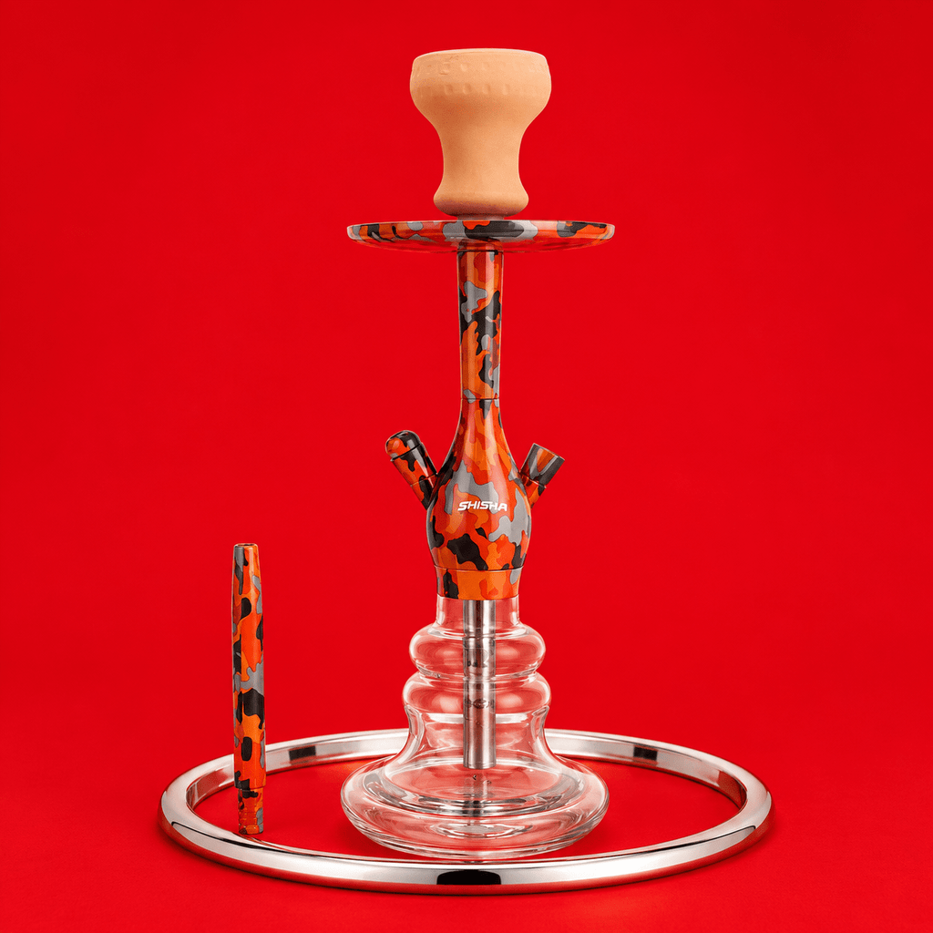 Shisha Glass Camo style Hookah 1xHose 35cm | Shisha Glass