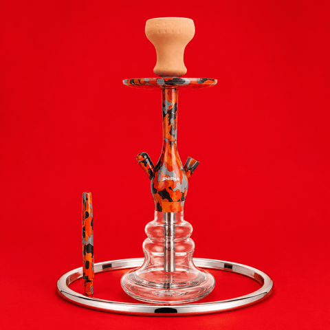 Shisha Glass Camo style Hookah 1xHose 35cm | Shisha Glass