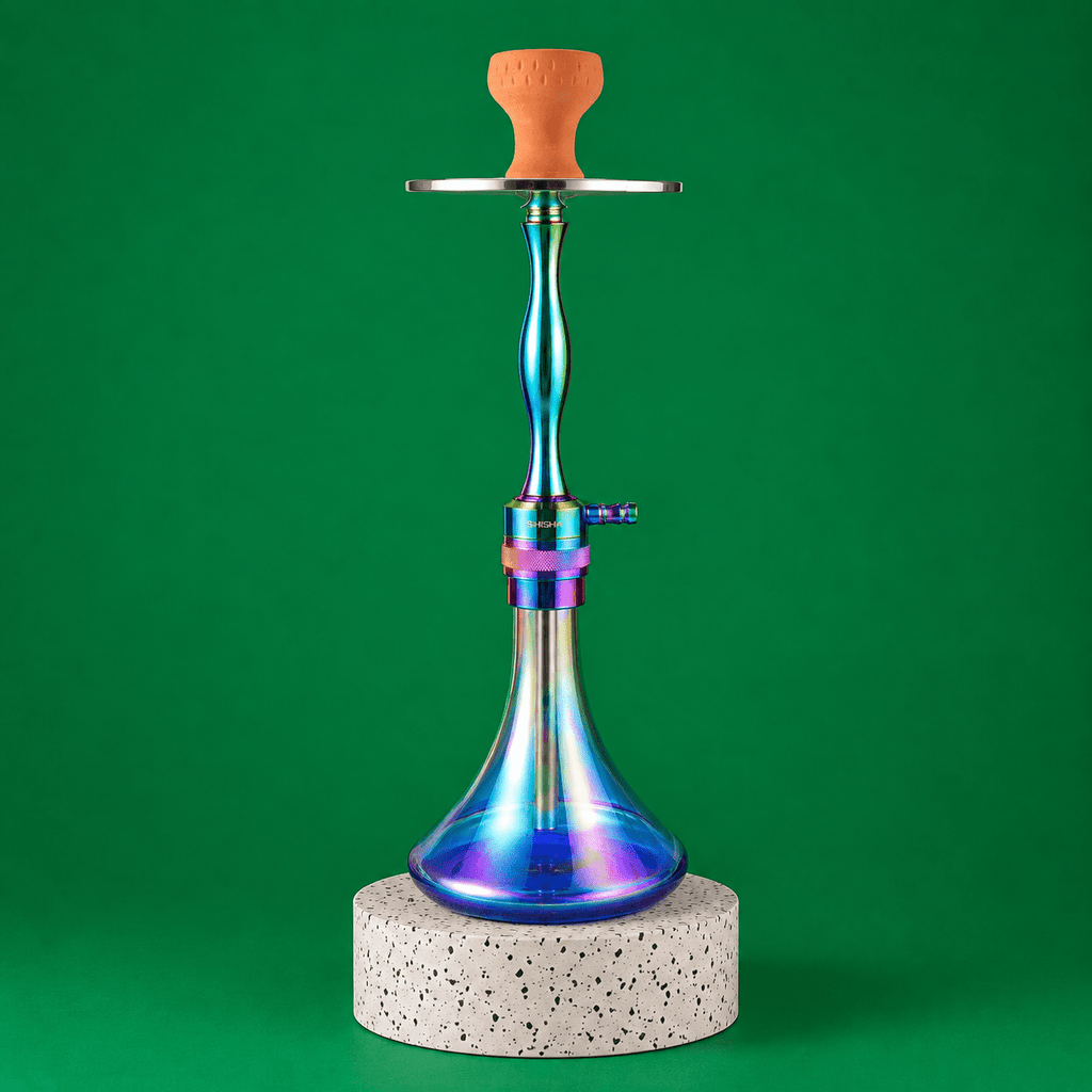 Shisha Glass Deluxe Hookah 1xHose 35cm | Shisha Glass