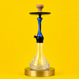 Shisha Glass Diamond Hookah 1xHose 55cm | Shisha Glass