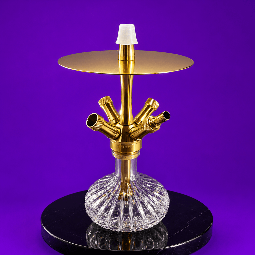 Shisha Glass EG-50 Premium 4xHose Hookah 33cm | Shisha Glass