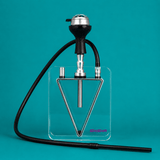 Shisha Glass "Elegant V" Hookah 1xHose 40cm | Shisha Glass