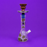 Shisha Glass Floral Shisha Pipe Vase 25cm | Shisha Glass