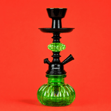 Shisha Glass Flower Hookah 1xHose 22cm | Shisha Glass