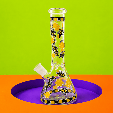 Shisha Glass Honeycomb 2 Shisha Pipe Vase 26cm | Shisha Glass