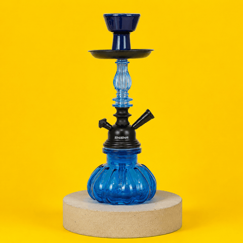 Shisha Glass Hookah 1xHose 22cm | Shisha Glass