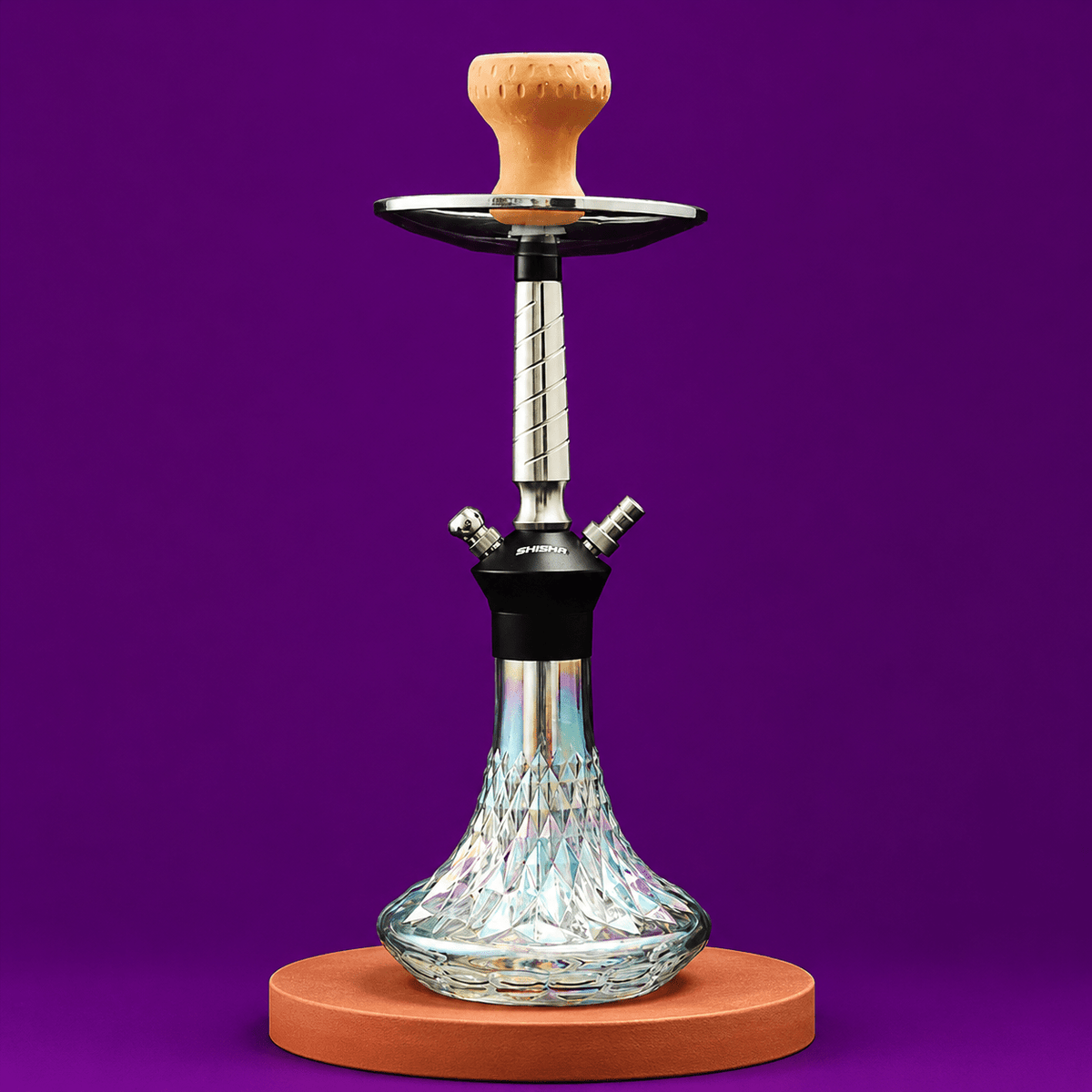Shisha Glass LG-18 Hookah 1xHose 38cm | Shisha Glass