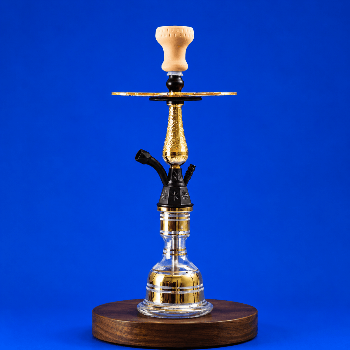 Shisha Glass LG-3 Hookah 1xHose 50cm | Shisha Glass