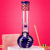 Shisha Glass Mercury Glass Waterpipe with Percolator 28cm | Shisha Glass