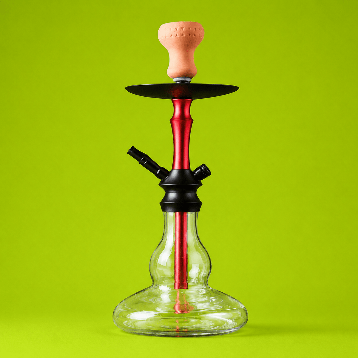 Shisha Glass Pearl Hookah 1xHose 42cm | Shisha Glass
