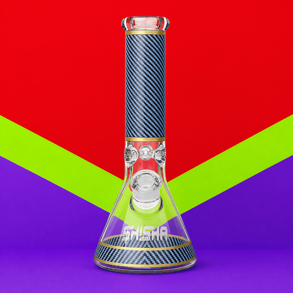 Shisha Glass Solid Pattern Shisha Pipe Vase 30cm | Shisha Glass