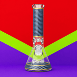 Shisha Glass Solid Pattern Shisha Pipe Vase 30cm | Shisha Glass