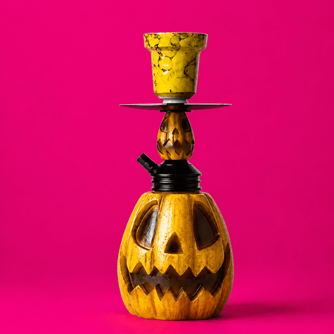 Shisha Glass SS18 Pumpkin Hookah 33cm with LED light | Shisha Glass