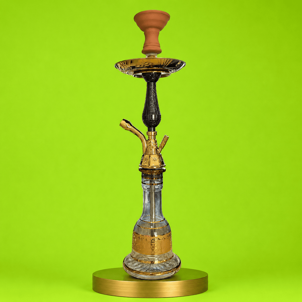 Shisha Glass SS4 Hookah 1x Hose 63cm | Shisha Glass
