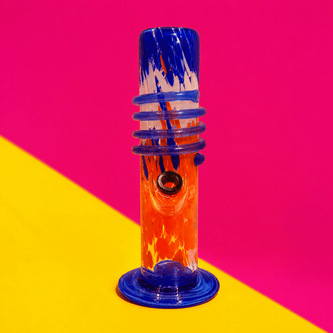 Shisha Glass Straight Twisted Line Vase MN18 Waterpipe 23cm | Shisha Glass