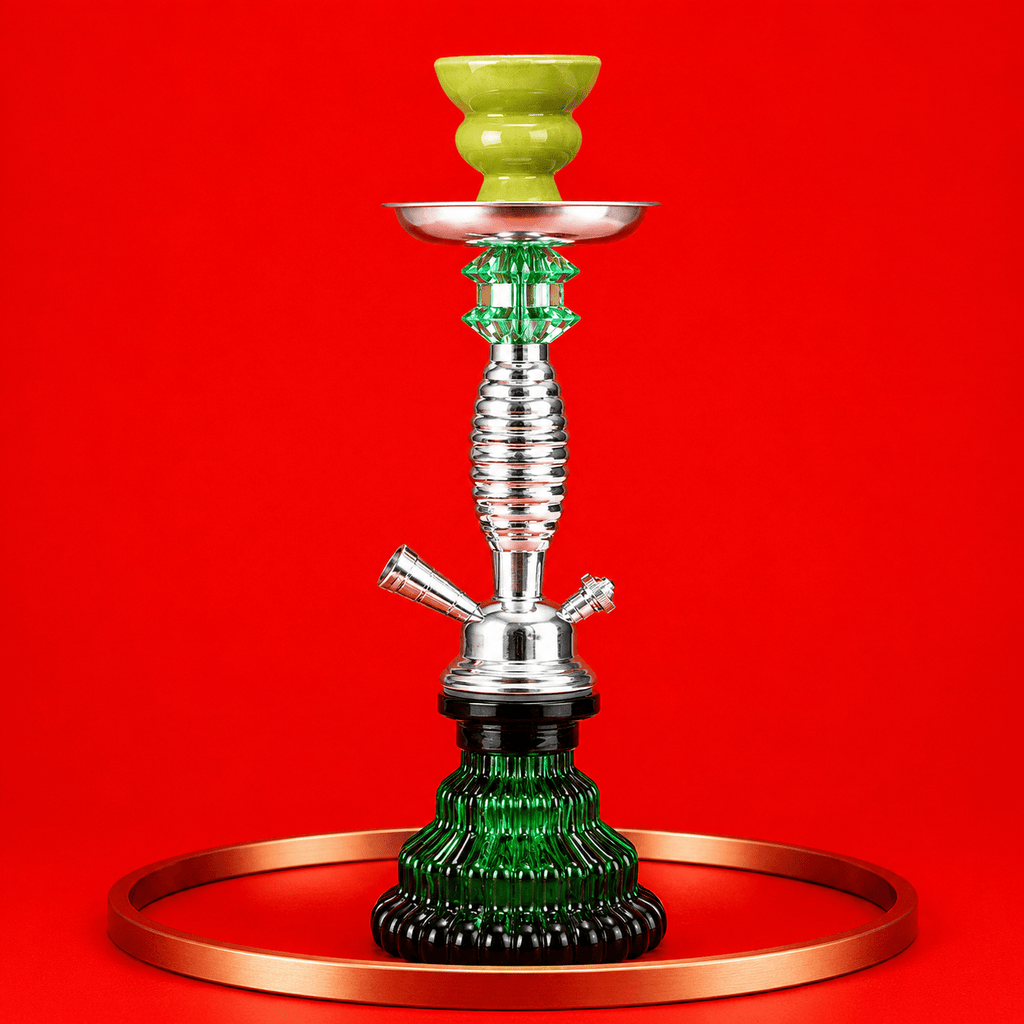Shisha Glass Stylish Hookah 1xHose 30cm | Shisha Glass