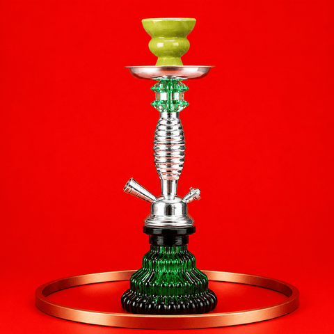 Shisha Glass Stylish Hookah 1xHose 30cm | Shisha Glass