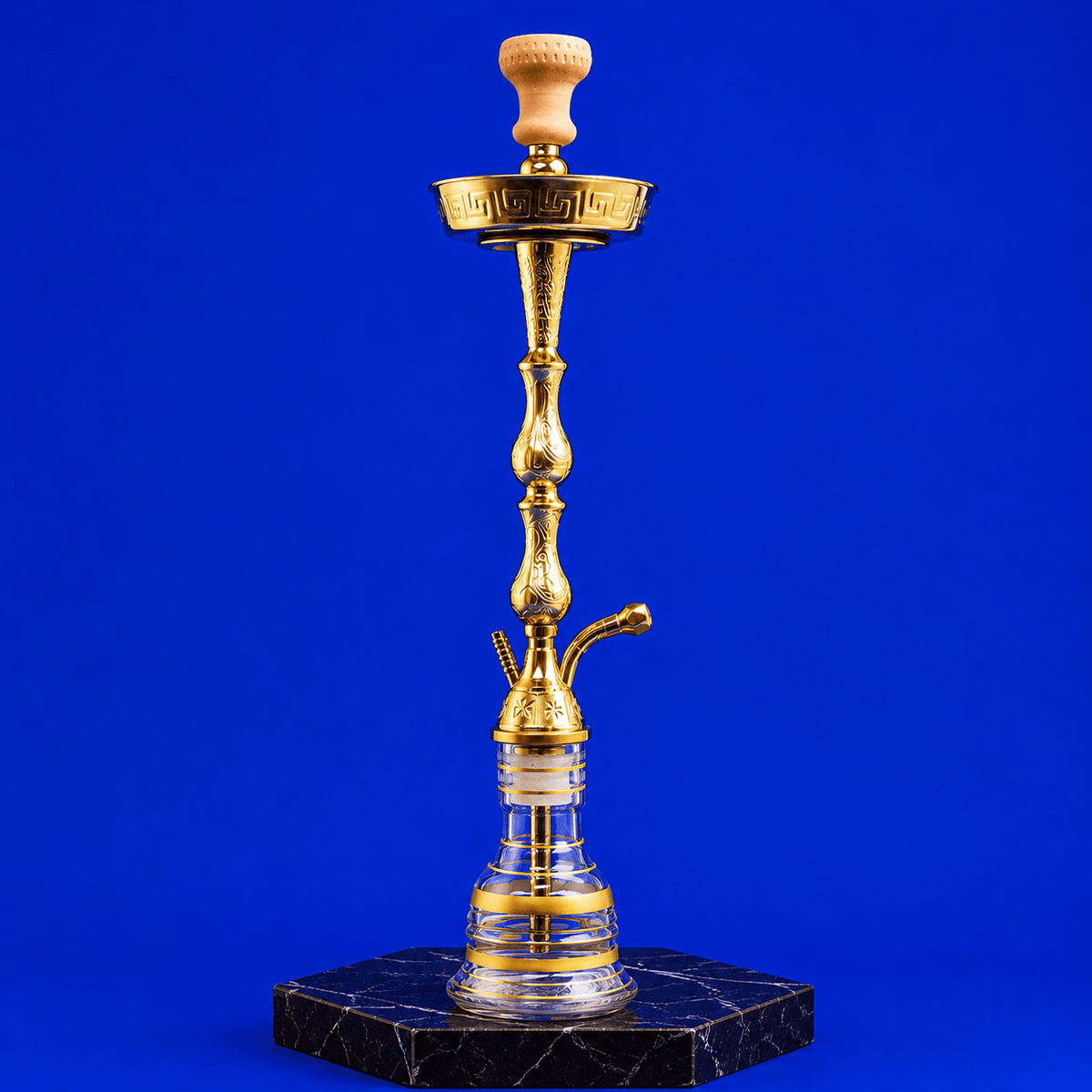 Shisha Hookah 1xHose 83cm | Shisha Glass
