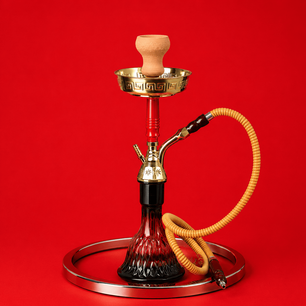 Shisha Hookah Metal EG-46 1xHose 50cm | Shisha Glass