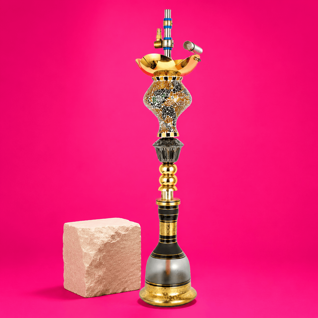 Shisha Hookah Mosaic Decoration 1xHose 90cm JL586AH | Shisha Glass
