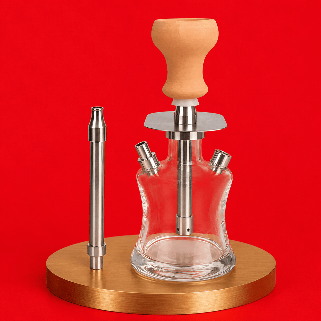 Shisha Hookah The Hermit 1xHose 23cm | Shisha Glass