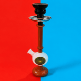 Shishaglass Cat Eye Shisha Pipe Vase 30cm | Shisha Glass