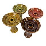 Shishaglass Ceramic Red Shisha Hookah Bow Head | Shisha Glass