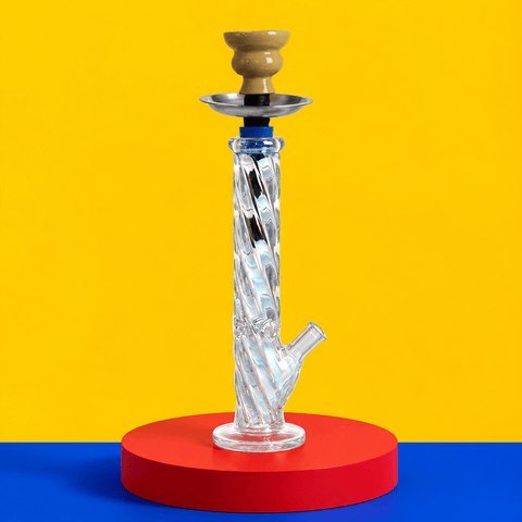Shishaglass Diamond Shisha Pipe Vase 30cm | Shisha Glass
