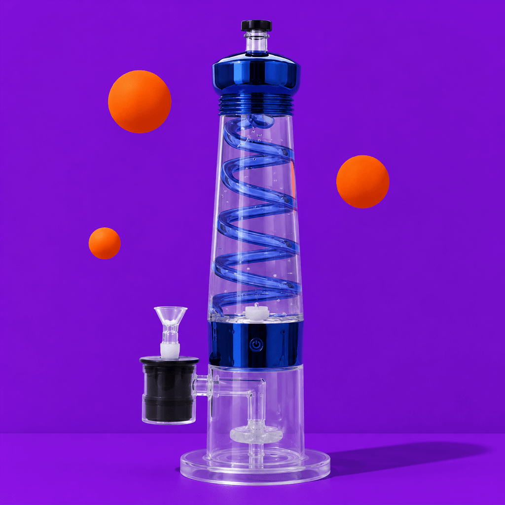 Shishaglass Electric Lava Lamp Waterpipe 33.5cm | Shisha Glass