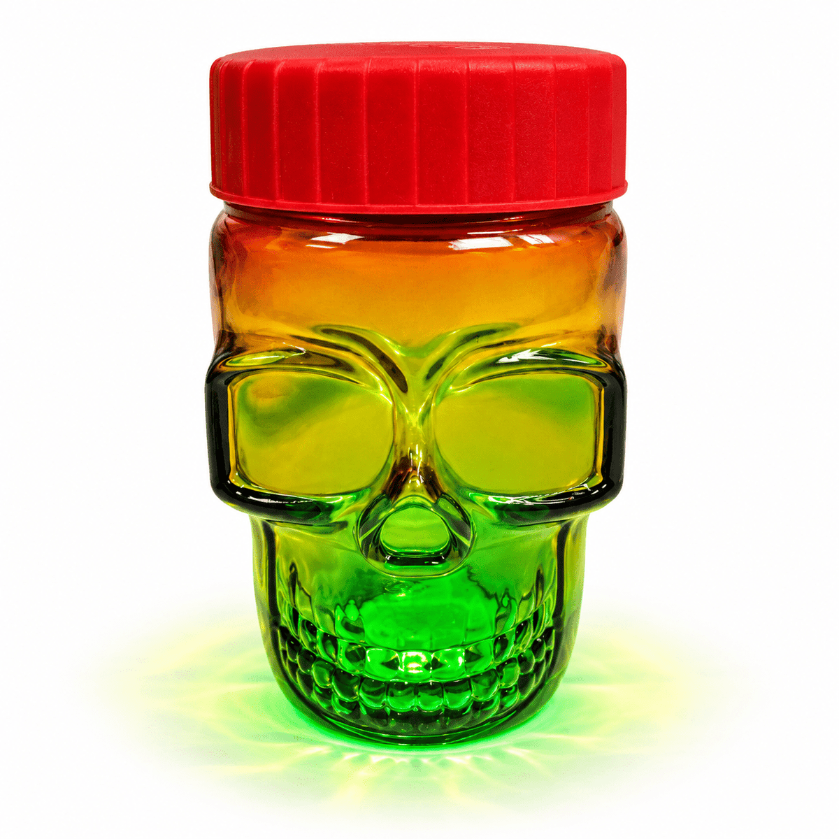 Shishaglass Glass Jar with LED Phantom | Shisha Glass