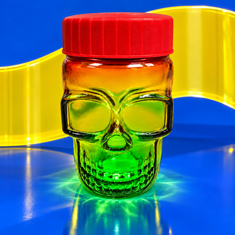 Shishaglass Glass Jar with LED Phantom | Shisha Glass