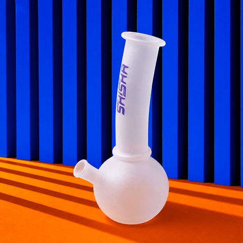 ShishaGlass Glowing in Vase Waterpipe 15cm | Shisha Glass
