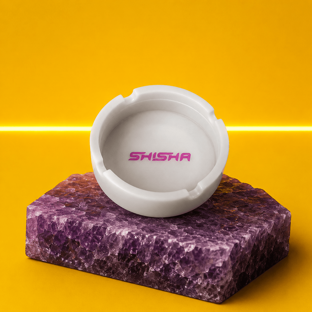 Shishaglass Glowing Silicon Ash Tray | Shisha Glass
